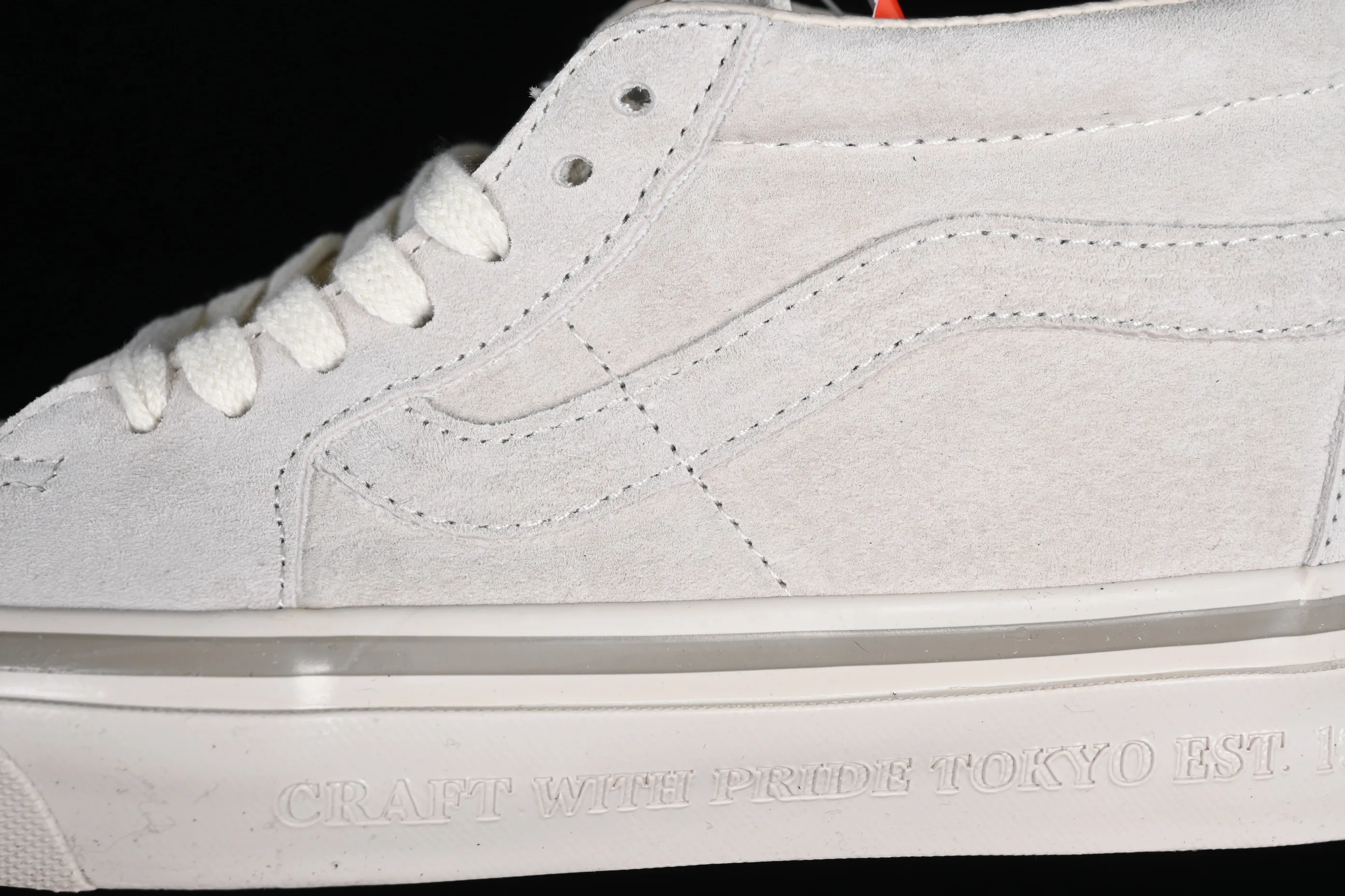 All categories Vans Vans series Vans Mid Vans China NEIGHBORHOOD x Vans Sk8-Mid joint series milk tea China casual sneakers VN0A3WM3APL